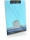 Clipboard standard Office box, A4, transparent PP, albastru
